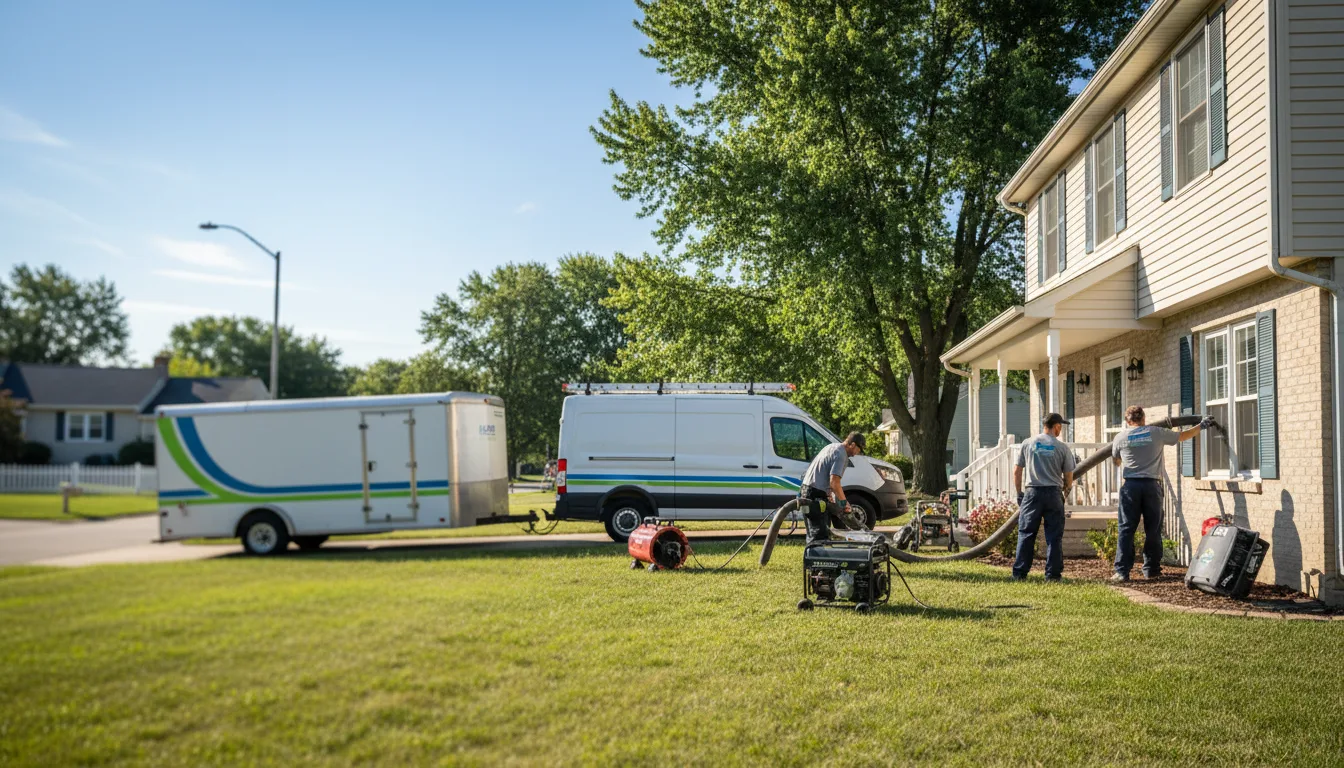 Flooded Basement Restoration And Cleanup With Repair in Arcola, IL near me